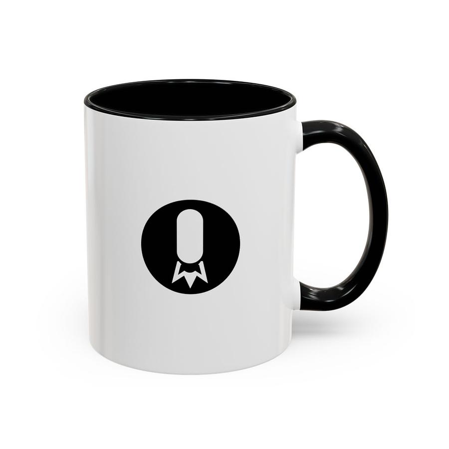 Rocket Icon Accent Mug | Black Handle Inner, 11oz