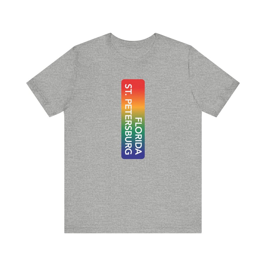 Vertical St Petersburg Florida T-Shirt