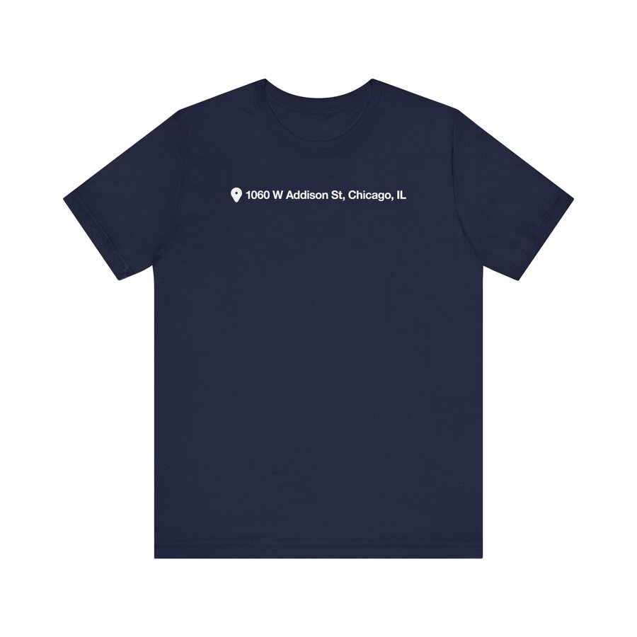 1060 West Addison Street - Unisex Jersey Short Sleeve Tee